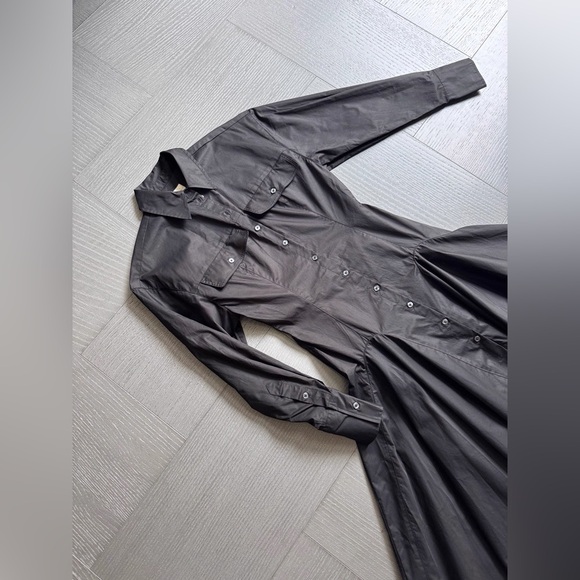 Helsa Godet Shirt Dress - Picture 6 of 9